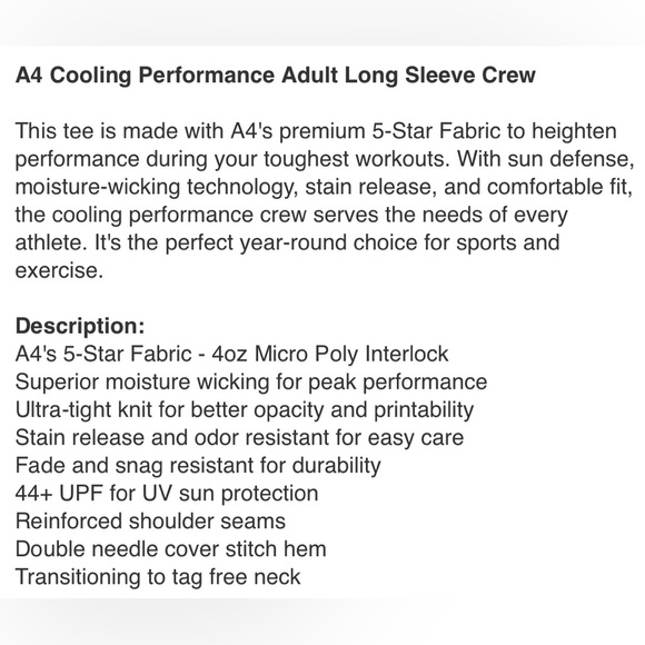 Bundle - LOT - A4 cooling performance t-shirts red blue yellow adult XL - Picture 9 of 9